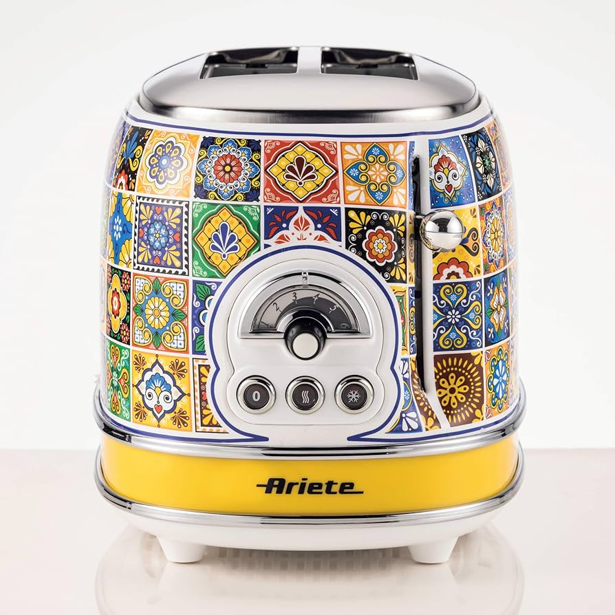 Ariete Toaster 2 Slices 815W Positano